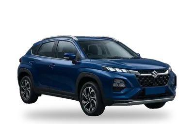Blue Suzuki Fronx SUV